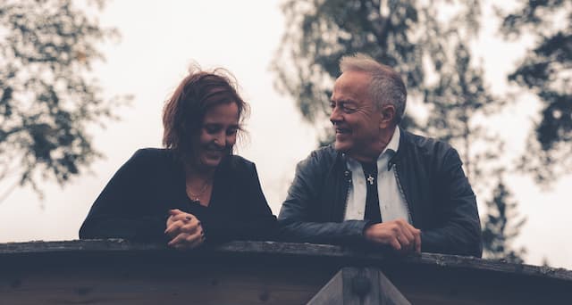 Dan Ådahl och Sarah Lindberg